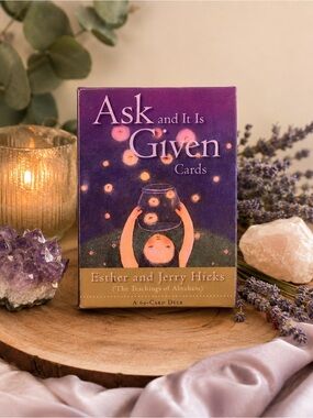 MANIFEST Ask and It is Given cards magical cards by Esther and Jerry Hicks